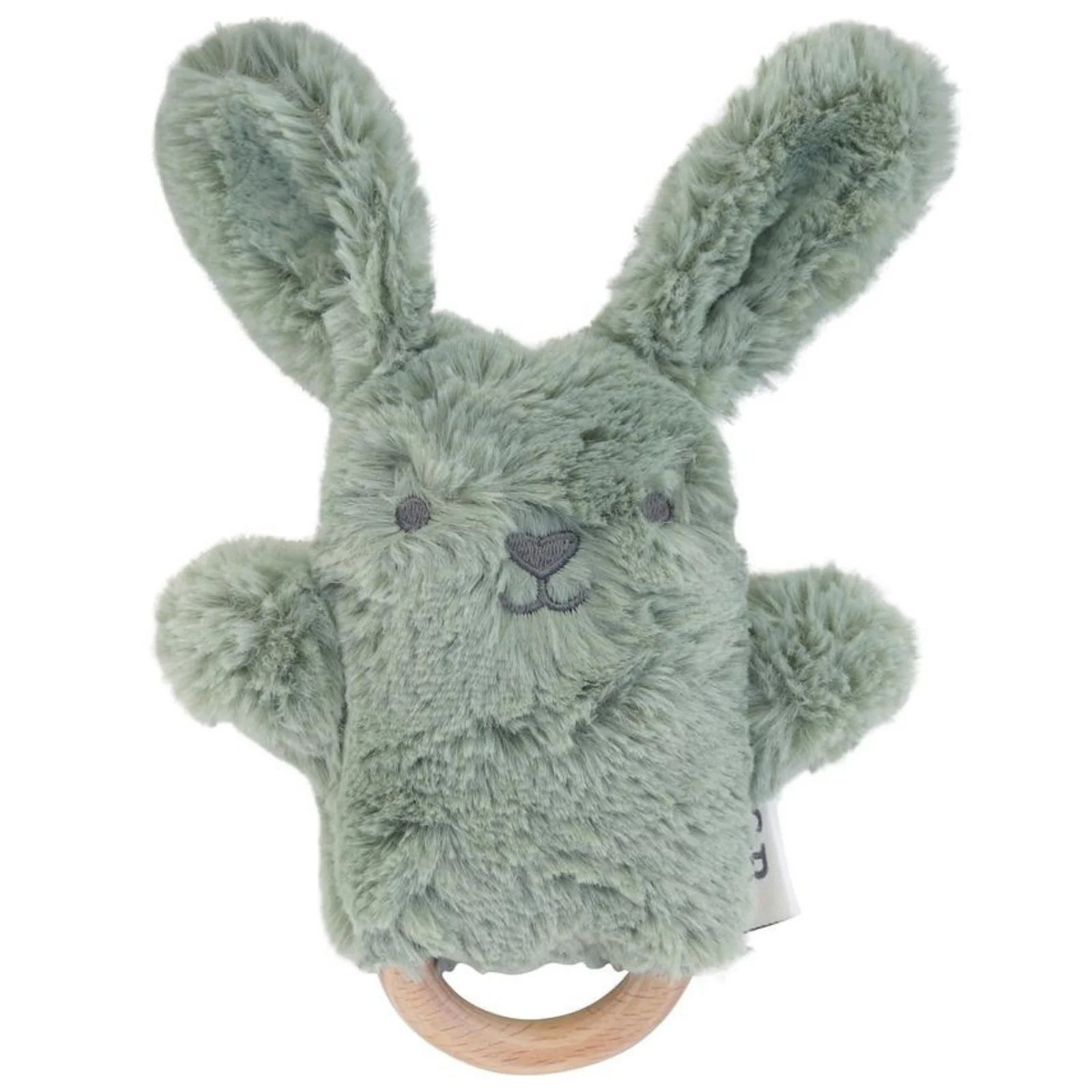 Beau Bunny Soft Rattle Teether Toy