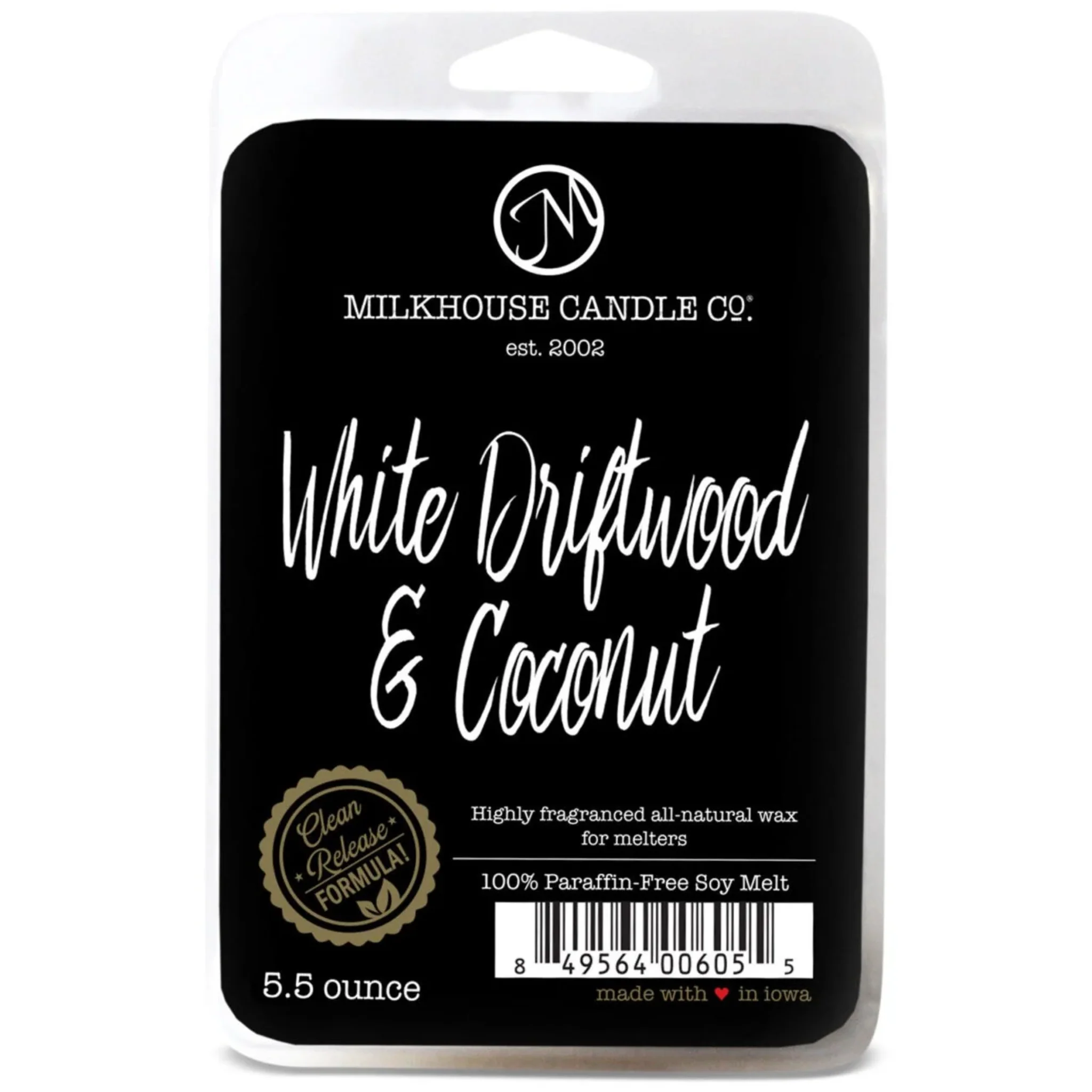 White Driftwood & Coconut Soy Wax Melt